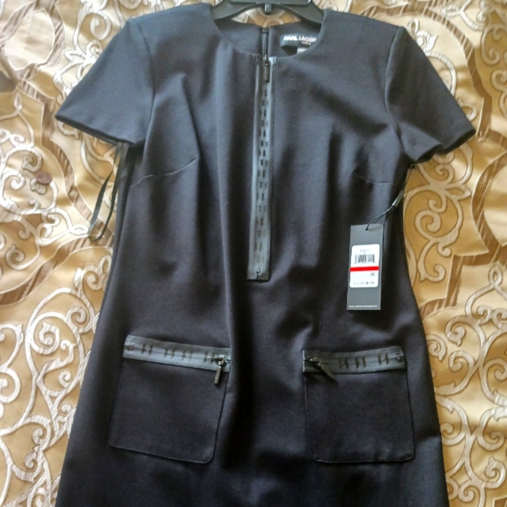 Karl Lagerfeld  black dress size xs